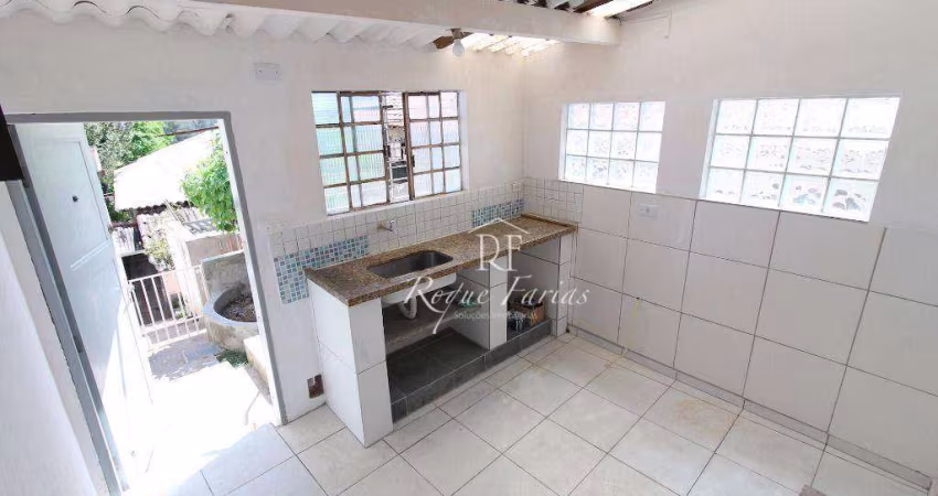 Casa com 1 dormitório para alugar, 55 m² por R$ 1.500,00/mês - Jaguaré - São Paulo/SP