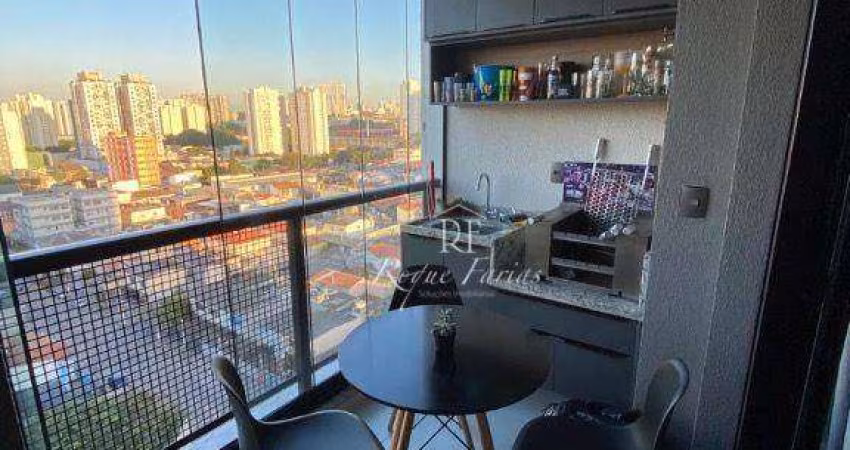 Apartamento com 1 dormitório, 37 m² - venda por R$ 420.000,00 ou aluguel por R$ 3.574,00/mês - Presidente Altino - Osasco/SP