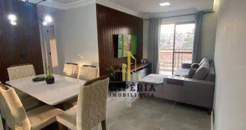 Apartamento com 2 dormitórios à venda, 75 m² por R$ 530.000 - Vila Graff - Jundiaí/SP