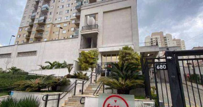 Apartamento com 2 dormitórios para alugar, 47 m² por R$ 1.776,60/mês - Parque São Lourenço - São Paulo/SP