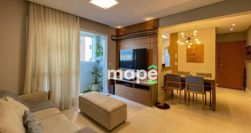 Apartamento com 2 dormitórios à venda, 81 m² por R$ 1.025.000,00 - Gonzaga - Santos/SP