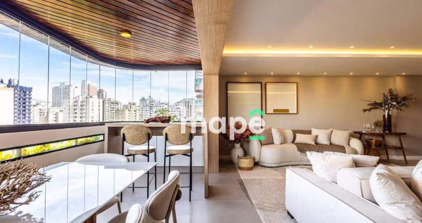 Apartamento com 4 dormitórios à venda, 240 m² por R$ 2.700.000,00 - Boqueirão - Santos/SP