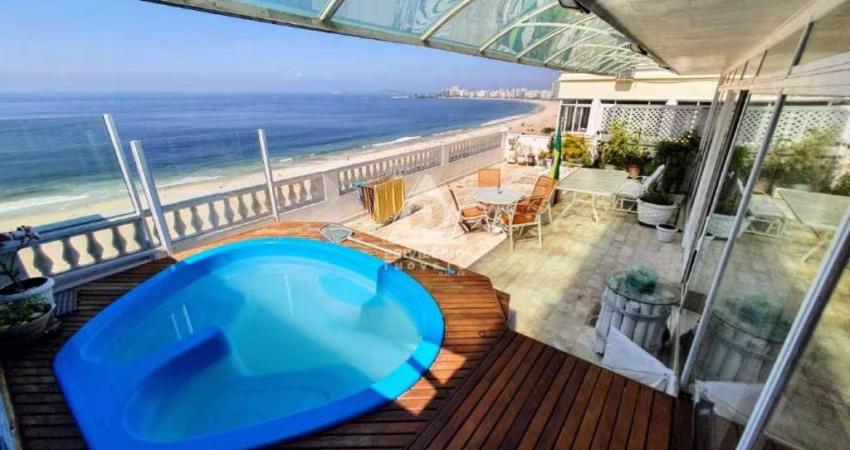 Espetacular cobertura duplex com 439m² na Atlântica
