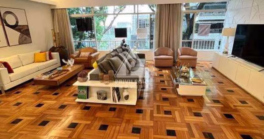 203m², 3 quartos, 2 suítes, 1 vaga, quadrilátero de Ipanema