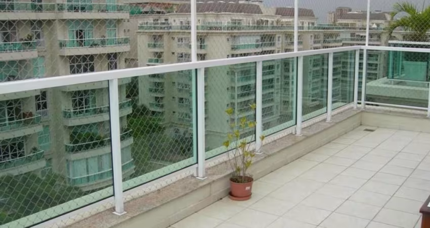 Excelente cobertura para alugar 204 m2 3 quartos Barra da,Tijuca