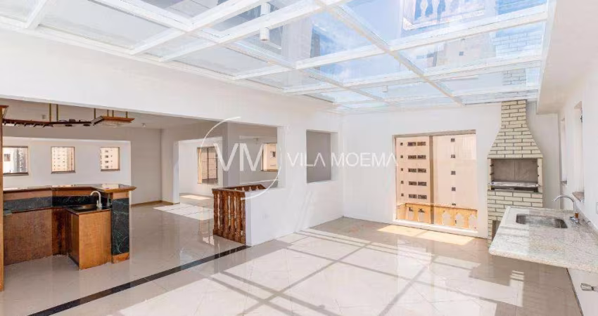 Cobertura com 4 dormitórios à venda, 289 m² por R$ 3.900.000,00 - Moema - São Paulo/SP