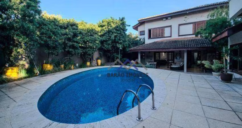 Casa de Luxo em condomínio fechado, com 4 suítes e Piscina Aquecida - Esquina - Jundiaí/SP.