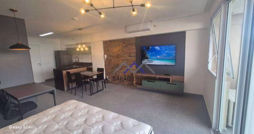 Flat com 1 dormitório para alugar, 45 m² por R$ 4.200,00/mês - Vila Arens I - Jundiaí/SP