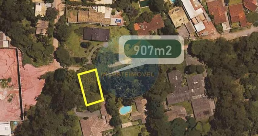 Terreno Granja Viana 907m2, Bolsão fechado com segurança 24h