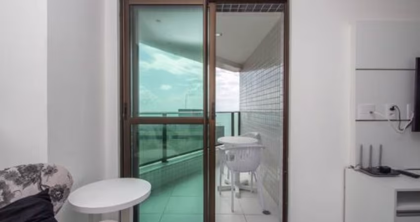 Apartamento MOBILIADO, 1 Quarto, Avenida Boa Viagem!