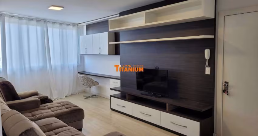 Apartamento mobiliado com 2 dormitórios, sendo 1 suíte, localizado no bairro Ouro Branco