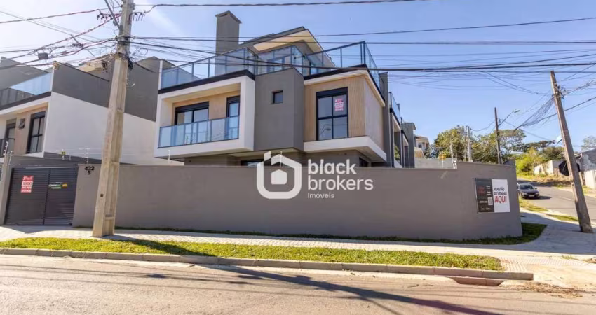 Sobrado De Esquina 3 Quartos Amplo Terreno à venda, 128 m² por R$ 1.081.000 - Pilarzinho - Curitiba/PR