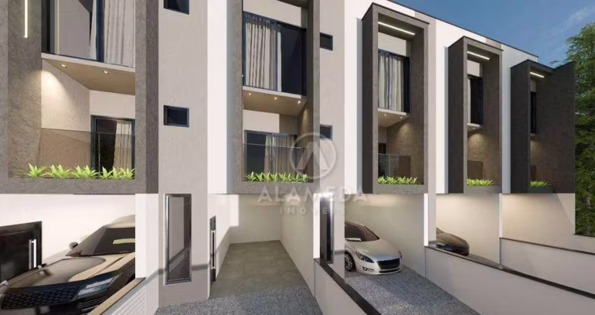Sobrado com 3 dormitórios à venda, 126 m² por R$ 490.000,00 - Itoupava Central - Blumenau/SC