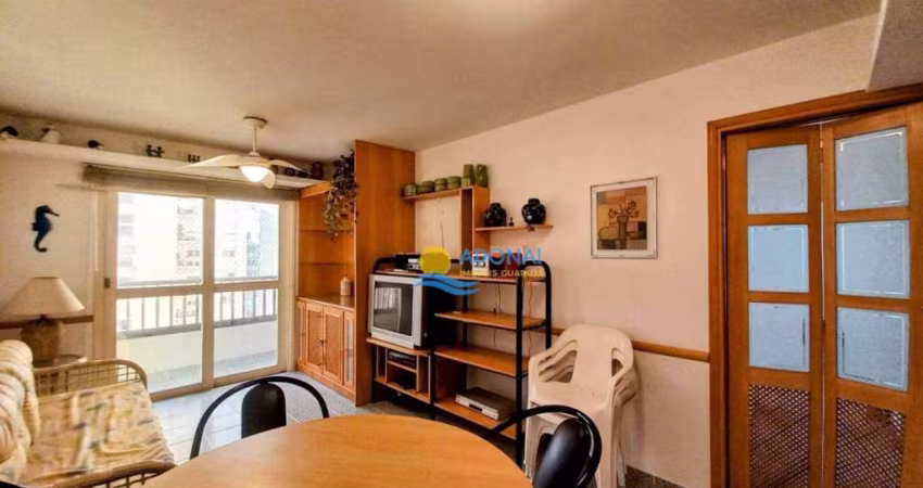 Apartamento com 3 dormitórios à venda, 75 m² por R$ 480.000,00 - Pitangueiras - Guarujá/SP