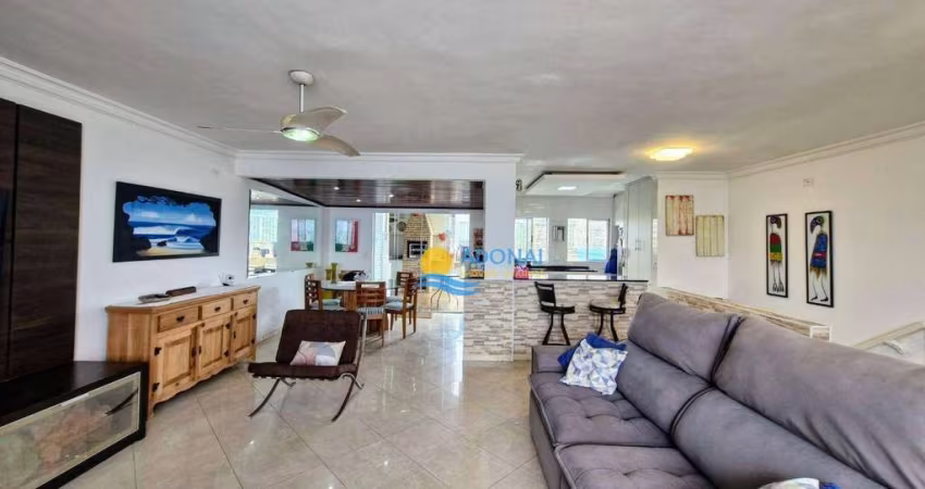 Cobertura com 3 dormitórios à venda, 184 m² por R$ 1.200.000,00 - Pitangueiras - Guarujá/SP