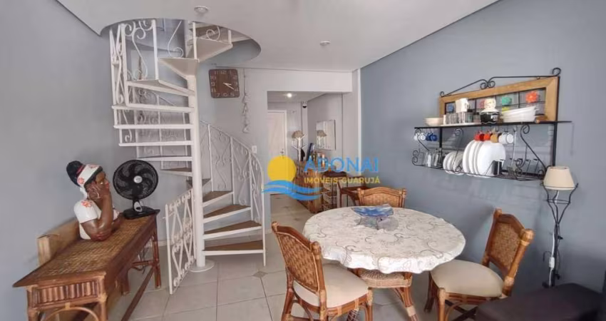 Cobertura com 3 dormitórios à venda, 135 m² por R$ 480.000,00 - Enseada - Guarujá/SP