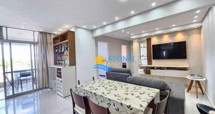 Apartamento com 3 dormitórios à venda, 83 m² por R$ 424.000,00 - Enseada - Guarujá/SP