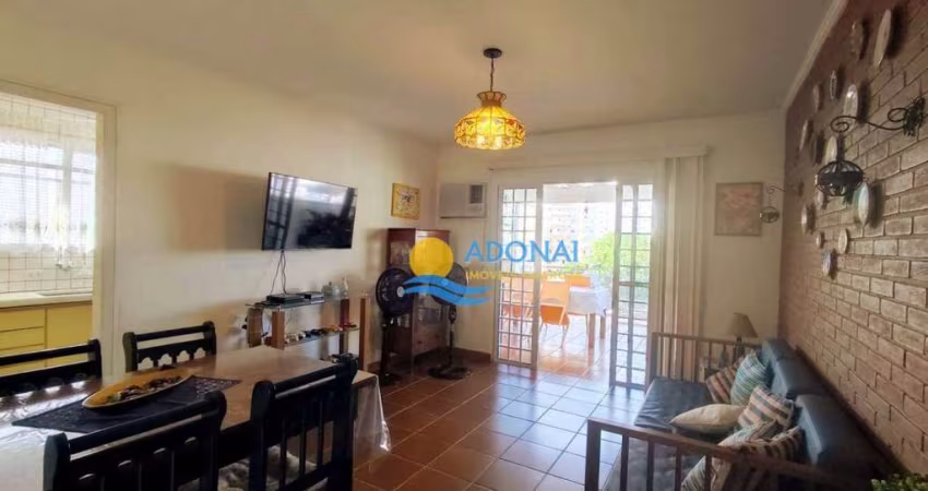 Cobertura com 1 dormitório à venda, 110 m² por R$ 470.000,00 - Tombo - Guarujá/SP