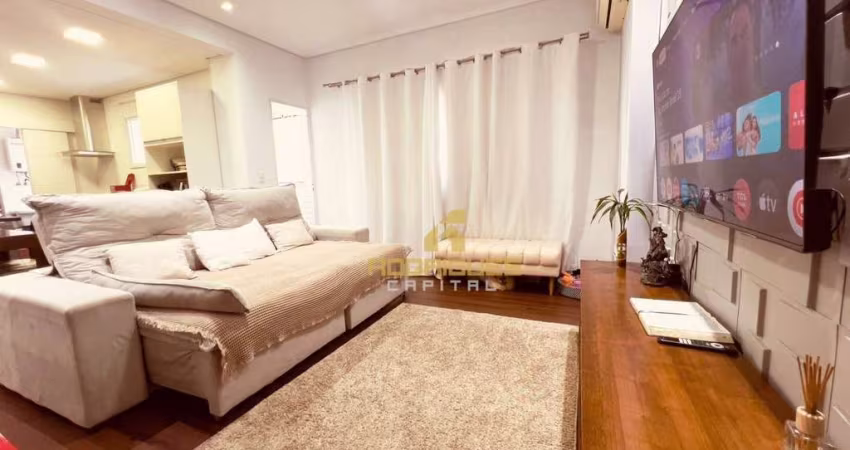 Apartamento com 3 dormitórios para alugar, 82 m² - José Menino - Santos/SP