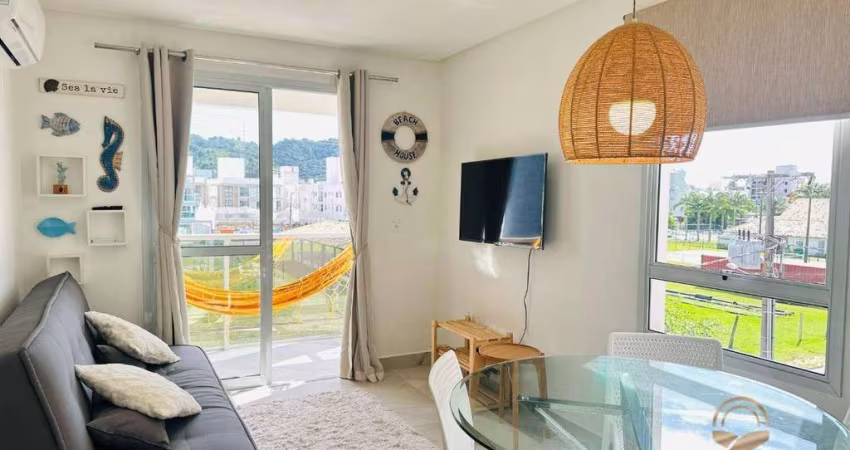apartamento mobiliado com vista mar