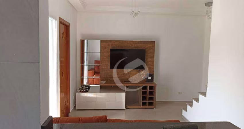 Sobrado com 3 dormitórios à venda, 107 m² por R$ 530.000,00 - Vila Cecília Maria - Santo André/SP