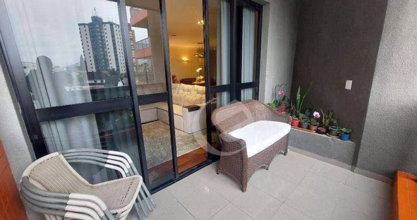 Apartamento com 4 dormitórios à venda, 178 m² por R$ 1.030.000,00 - Vila Valparaíso - Santo André/SP