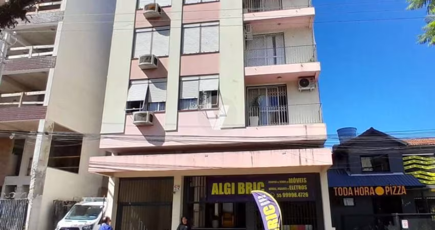 Apartamento 1 dormitório semimobiliado na Av. Presidente Vargas