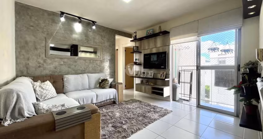 Apartamento semimobiliado  3 dormitórios e garagem em condomínio fechado!