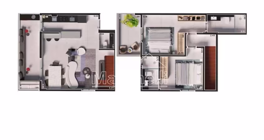 Apartamento Padrão em Ribeirão Preto