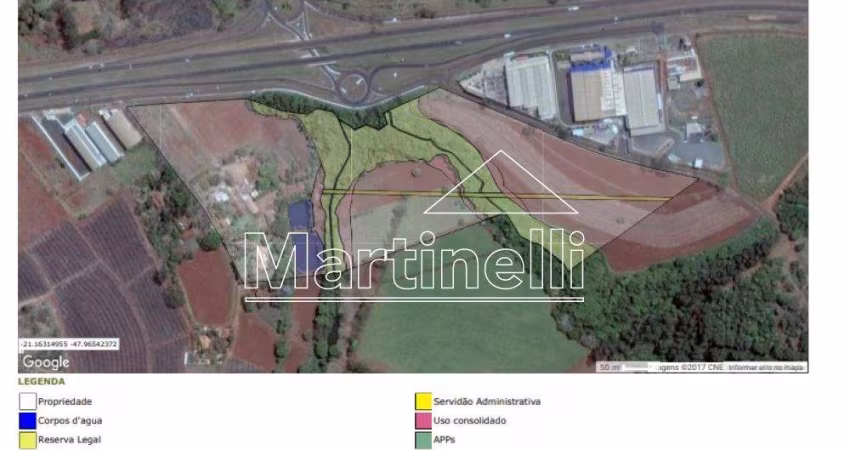 Terreno Área Comercial e Industrial em Sertãozinho