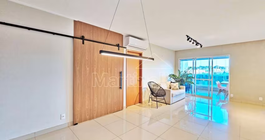 Apartamento de 158m² de área útil à venda, próximo ao Uber Parc Sul - Bairro Bosque das Juritis, Ribeirão Preto/SP.