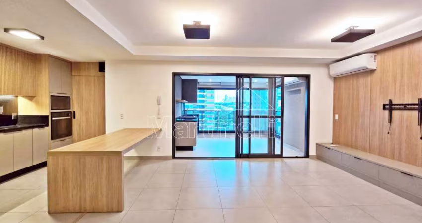 Apartamento de 126m² de área útil para locação no Condomínio Liniee, próximo ao Parque Olhos D`Água - Bairro Jardim Olhos D`Água II, Ribeirão Preto/SP.