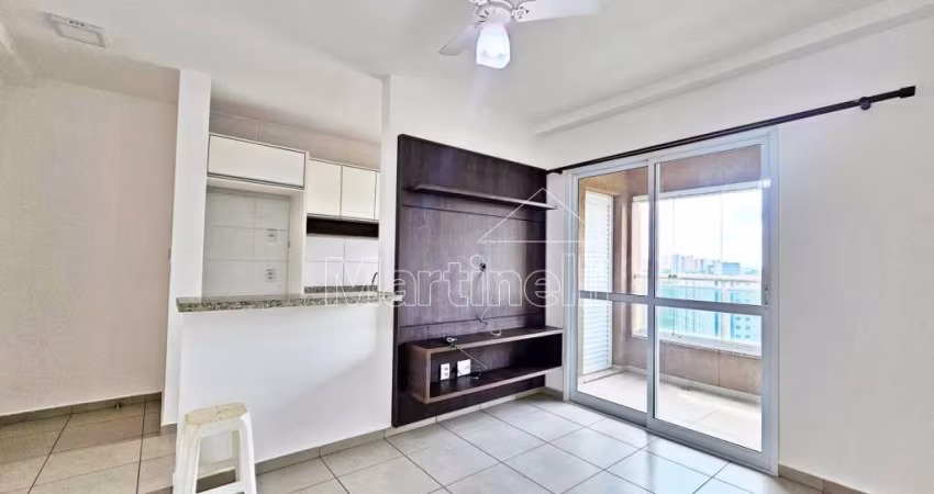 Apartamento de 46m² de área útil para locação no Condomínio Antuérpia, próximo a Faculdade UNIP - Bairro Jardim Nova Aliança, Ribeirão Preto/SP.