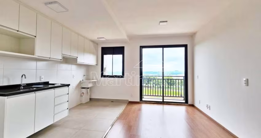 Apartamento de 43m² de área útil para locação no Condomínio Neori, próximo ao Jaú Serve Supermercados - Bairro Quinta da Primavera, Ribeirão Preto/SP.