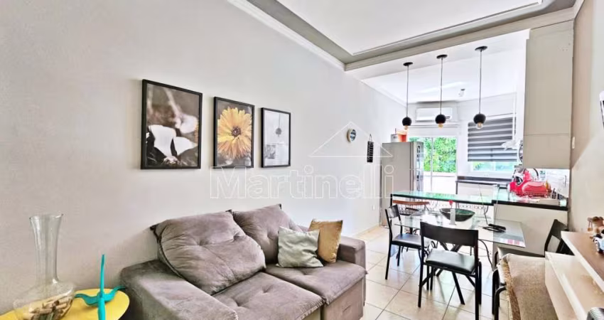 Apartamento mobiliado de 43m² para locação, próximo a Faculdade UNAERP - Bairro Iguatemi, Ribeirão Preto/SP.