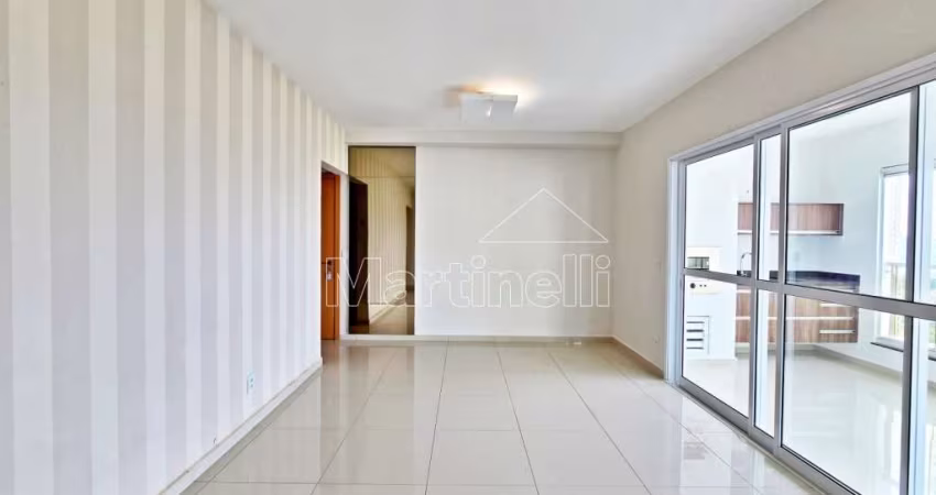 Apartamento de 135m² de área útil para locação no Condomínio Central Park, próximo ao Parque Carlos Raya - Bairro Jardim Irajá, Ribeirão Preto/SP.