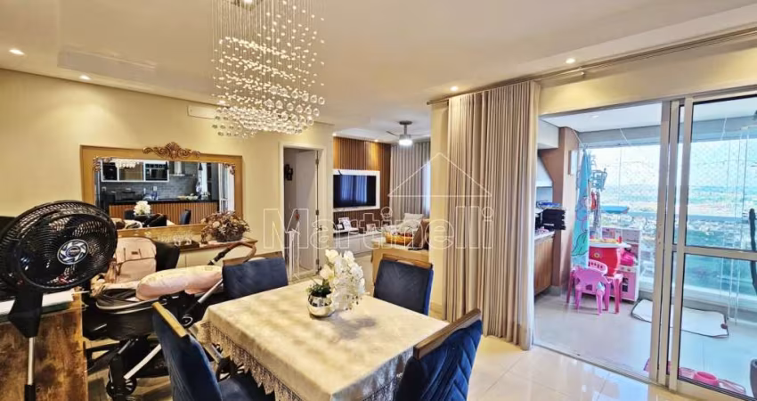Apartamento Alto Padrão de 90m² de área útil para locação, próximo ao Jaú Serve Supermercado - Ribeirão Preto/SP.