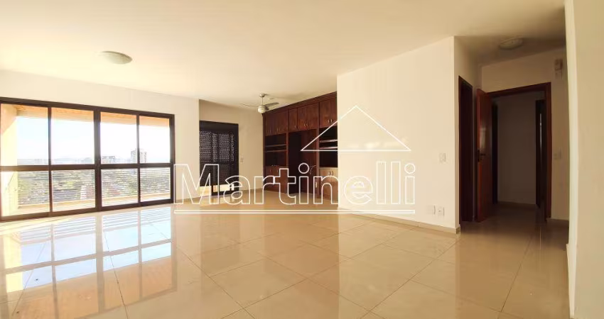 Apartamento de 155m² de área útil para locação, próximo a Avenida Professor João Fiúsa - Bairro Jardim Irajá, Ribeirão Preto/SP.