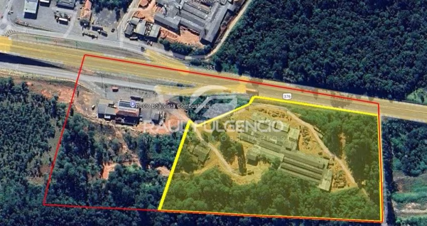 ÁREA COMERCIAL/INDUSTRIAL COM 43.000M² | ORTIGUEIRA | COM 180M DE FRENTE PARA RODOVIA | EXCELENTE VISIBILIDADE