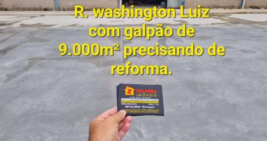 Barracão / Galpão / Depósito para alugar na Rodovia Washington Luiz, 432, Parque Duque, Duque de Caxias