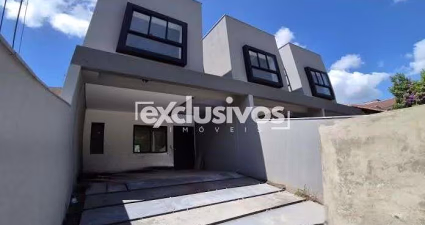 Sobrado novo 135m² com 01 suíte mais 02 dormitórios à venda no bairro Santo Antônio por R$ 750.000,00
