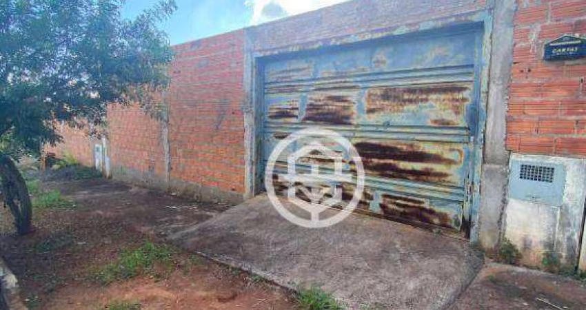 Casa com 2 dormitórios para alugar, 38 m² por R$ 600,00/mês - Vida Nova - Barretos/SP