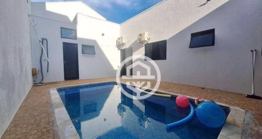 Casa com 3 dormitórios e piscina aquecida à venda, 124 m² por R$ 450.000 - Residencial Grande Horizonte - Barretos/SP