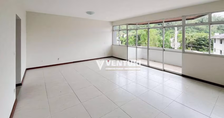 Apartamento com 3 dormitórios para alugar, 139 m² por R$ 3.594,00/mês - Ponta Aguda - Blumenau/SC