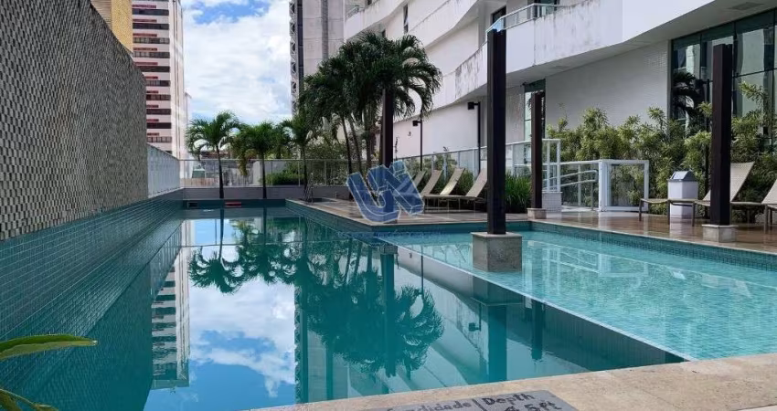 Apartamento Mobiliado e Decorado 2 suítes com 62m2 no Caminho das Árvores
