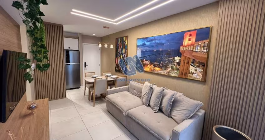Apartamento quarto e sala com vista mar 48,75m2 na Barra
