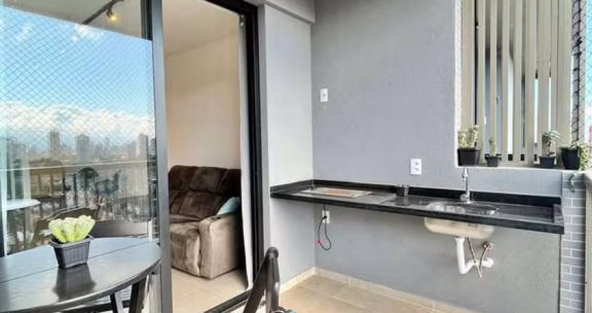 Apto 2 Dorm 1 Suite Mobiliado no Canto do Forte com Lazer Completo e Alto Padrão