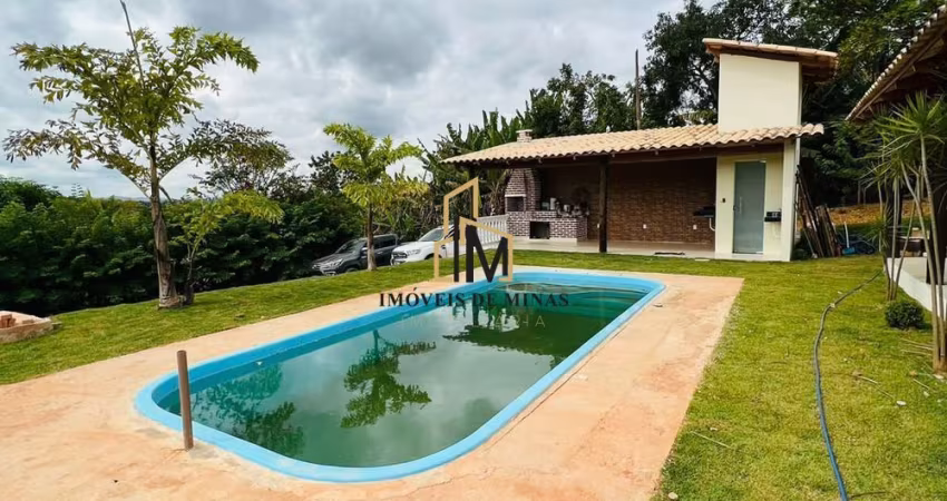Chácara á venda com 03 quartos sendo 01 suíte, terreno de 1.200m² em Igarapé MG