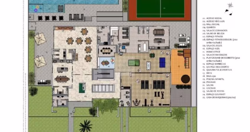 Imperdível Apartamento à Venda em Belo Horizonte-MG, Gutierrez: 2 Quartos, 2 Suítes, 1 Sala, 3 Banheiros, 2 Vagas de Garagem, 75,42m².