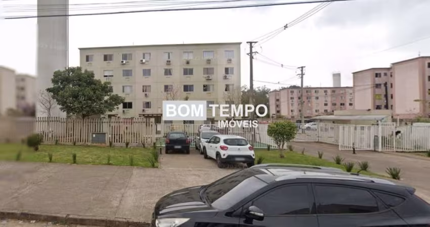 Apto. 02 dorm, sala estar/jantar, cozinha, garagem